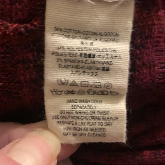 FREE PEOPLE MOCK NECK KNIT TOP-S - Picture 5 of 8